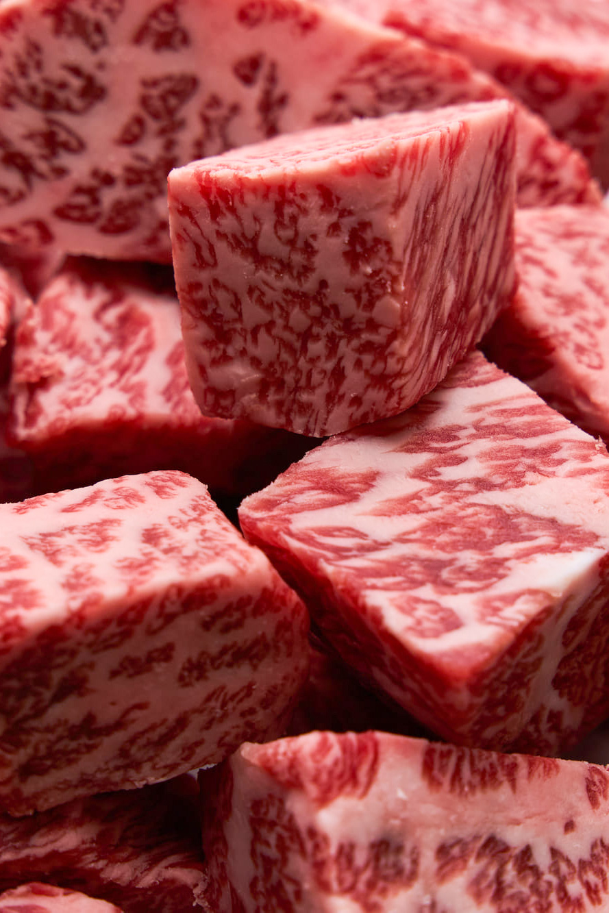 霜降り牛肉